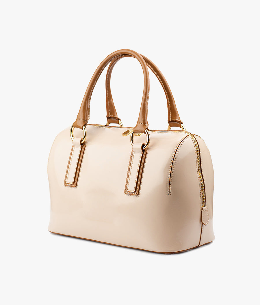 Cream Colored Vanity Bag