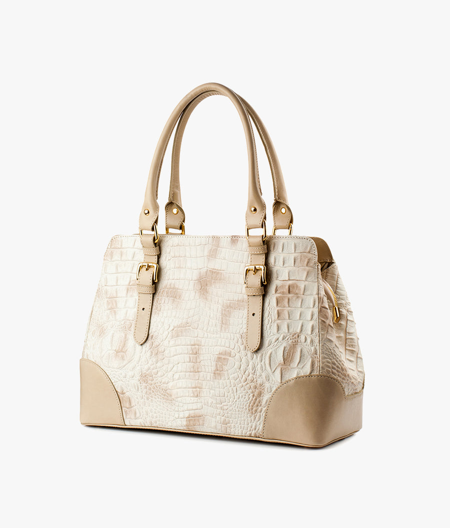 Croc leather Bag