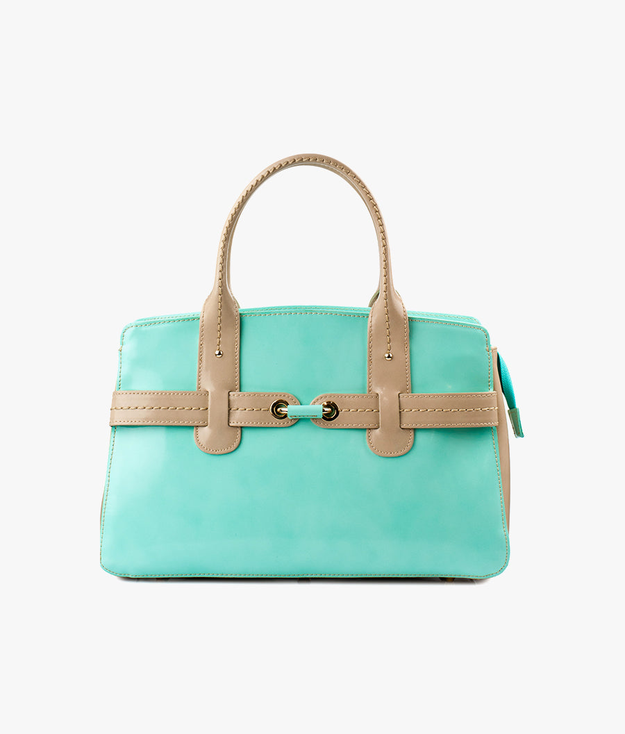 Teal Colored Hand bag